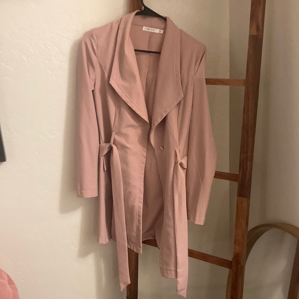 Nic + zoe pink jacket